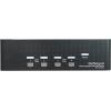 StarTech.com 4 Port DisplayPort KVM Switch – 4K 60Hz – Single Display – Dual Port UHD DP 1.2 USB KVM Switch with Integrated USB 2.0 Hub & Audio – Dell, HP, Apple, Lenovo – TAA Compliant (SV431DPUA2)(Dual Monitor (4K60) – SV431DPDDUA2)