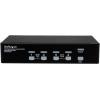 StarTech.com 4 Port High Resolution USB DVI Dual Link KVM Switch with Audio and USB 2.0 Hub (SV431DVIUAHR)