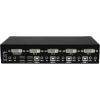 StarTech.com 4 Port High Resolution USB DVI Dual Link KVM Switch with Audio and USB 2.0 Hub (SV431DVIUAHR)