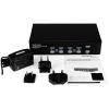 StarTech.com 4 Port High Resolution USB DVI Dual Link KVM Switch with Audio and USB 2.0 Hub (SV431DVIUAHR)