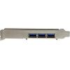 StarTech.com 4 Port PCI Express USB 3.0 Card – 3 External and 1 Internal – Native OS Support in Windows 8 and 7 – Standard and Low-Profile (PEXUSB3S42)