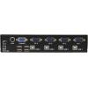 StarTech.com 4 Port Professional VGA USB KVM Switch with Hub – 1U Rack-mountable KVM Switch , TAA (SV431USB)(USB | USB 2.0 Hub)