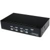 StarTech.com 4 Port Professional VGA USB KVM Switch with Hub – 1U Rack-mountable KVM Switch , TAA (SV431USB)(USB | USB 2.0 Hub)
