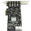 StarTech.com 4 Port USB 3.0 PCIe Card w/ 4 Dedicated 5Gbps Channels (USB 3.2 Gen 1) – UASP – SATA / LP4 Power – PCI Express Adapter Card (PEXUSB3S44V)(PCI Express)