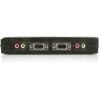 StarTech.com 4 Port USB KVM Switch Kit with Cables and Audio – Black (SV411KUSB)(4 Port)