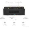 StarTech.com 4-Bay USB 3.0 To SATA Hard Drive Docking Station, USB Hard Drive Dock, External 2.5/3.5″ SATA III SSD/HDD Docking Station, Hot-Swap Hard Drive Bay, Top-Loading (SDOCK4U33),Black