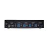 StarTech.com 4-Port DisplayPort KVM Switch, 8K 60Hz / 4K 144Hz, Single Display, DP 1.4, 2X USB 3.0 Ports, 4X USB 2.0 HID Ports, Push-Button & Hotkey Switching, TAA Compliant (D86A2-4-PORT-8K-KVM)(4-port)