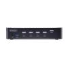 StarTech.com 4-Port DisplayPort KVM Switch, 8K 60Hz / 4K 144Hz, Single Display, DP 1.4, 2X USB 3.0 Ports, 4X USB 2.0 HID Ports, Push-Button & Hotkey Switching, TAA Compliant (D86A2-4-PORT-8K-KVM)(4-port)