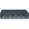 StarTech.com 4-Port DisplayPort KVM Switch, Single 4K 60Hz Monitor, 6X USB Ports, Hotkey Switching, TAA Compliant