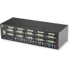 StarTech.com 4-Port Dual KVM Switch with Audio for DVI Computers – Built-in USB Hub, TAA (SV431DD2DUA)(Audio | USB 3.0 Hub)