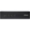 StarTech.com 4-Port Dual-Monitor DisplayPort KVM Switch, 4K 60Hz, 2X USB 5Gbps Hub Ports, 2X USB 2.0 HID Ports, Hotkey and Push-Button Switching, TAA Compliant (P4DD46A2-KVM-SWITCH)