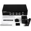 StarTech.com 4-Port KVM Switch for DVI Computers – 1U Rack-Mount KVM Switch with Audio – DVI KVM switch -2 port – 1U , TAA (SV431DVIUA)