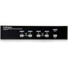 StarTech.com 4-Port KVM Switch for DVI Computers – 1U Rack-Mount KVM Switch with Audio – DVI KVM switch -2 port – 1U , TAA (SV431DVIUA)