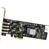 StarTech.com 4-Port USB 3.0 PCI Express Card Adapter – PCIe SuperSpeed USB 3.0 Expansion Card w/ 2 Dedicated 5Gbps Channels (PEXUSB3S42V)(4 Ext Dual Bus)