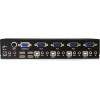 StarTech.com 4-Port USB KVM Swith with OSD – TAA Compliant – 1U Rack Mountable VGA KVM Switch (SV431DUSBU), Black(USB | Audio | USB 2.0 Hub)