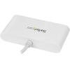 StarTech.com 4-Port USB-C Hub – 5Gbps – Bus Powered – USB C to 4x USB-A Hub w/ Optional Auxiliary Power Input – Portable Desktop/Laptop USB Hub – 1ft (30cm) Cable – USB Expansion Hub (5G4AB-USB-C-HUB)(White)