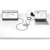 StarTech.com 4-Port USB-C Hub with USB-C DP Alt Mode Video Output 4K 60Hz – 3x USB-A, 1x USB Type-C, 100W Power Delivery Pass-Through, USB 3.2 10Gbps, 1ft/30cm Cable, Portable USB Hub (HB31C3A1CDPPD3)