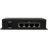 StarTech.com 5 Port Unmanaged Industrial Gigabit Ethernet Switch – DIN Rail / Wall-Mountable Network Switch – Rugged IP30 Gigabit Switch , TAA (IES51000)(4 PoE)