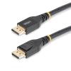 StarTech.com 50′ (15m) DisplayPort Active Optical Cable (AOC) – 8K 60Hz/4K 120Hz Video – Fiber Optic DisplayPort 1.4 Cable – HDR10, HBR3 – Long Ultra HD DP to DP Cord for Monitor/Display (DP14MM15MAO)(15 m)