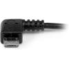 StarTech.com 5in Micro USB to USB OTG Host Adapter – Micro USB Male to USB A Female On-The-GO Host Cable Adapter (UUSBOTG)(Black)