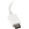StarTech.com 5in Micro USB to USB OTG Host Adapter – Micro USB Male to USB A Female On-The-GO Host Cable Adapter (UUSBOTG)(White)