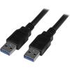 StarTech.com 6 ft / 2m Black SuperSpeed USB 3.0 Cable A to A – USB 3 A (m) to USB 3 A (m) (USB3SAA6BK)(Black)