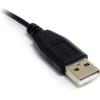 StarTech.com 6 ft. (1.8 m) Right Angle Micro USB Cable – USB 2.0 A to Right Angle Micro B – Black – Micro USB Cable (UUSBHAUB6RA)