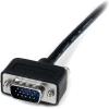 StarTech.com 6 ft. (1.8 m) VGA to VGA Cable – HD15 Male to HD15 Male – Coaxial High Resolution – Low Profile – VGA Monitor Cable (MXT101MMLP6),Black(10 ft)