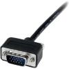 StarTech.com 6 ft. (1.8 m) VGA to VGA Cable – HD15 Male to HD15 Male – Coaxial High Resolution – Low Profile – VGA Monitor Cable (MXT101MMLP6),Black(15 ft)