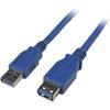 StarTech.com 6 ft SuperSpeed USB 3.0 Extension Cable A to A – M/F – 2m USB 3 Extension Cable (USB3SEXTAA6),Blue(Blue)