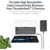 StarTech.com 6.6ft (2m) Passive Thunderbolt 3 Cable, 20Gbps, 100W PD, 4K Video, Thunderbolt Cable, Compatible with USB4/DP Alt Mode, Thunderbolt 4, USB 3.2/Type-C (TBLT3MM2MW)(6ft)