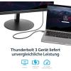 StarTech.com 6.6ft (2m) Passive Thunderbolt 3 Cable, 20Gbps, 100W PD, 4K Video, Thunderbolt Cable, Compatible with USB4/DP Alt Mode, Thunderbolt 4, USB 3.2/Type-C (TBLT3MM2MW)(3ft)