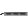 StarTech.com 6-Slot Thunderbolt 3 SD Card Reader – Portable – SD/SDHC/SDXC – SD 4.0 UHS-II – TAA Compliant – Multi-Card Reader (6SD4FCRTB3C)