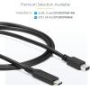 StarTech.com 6ft / 1.8m USB-C to Mini DisplayPort Cable – 4K 60Hz – Black – USB 3.1 Type C to mDP Adapter (CDP2MDPMM6B)(6 feet)