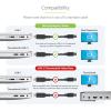 StarTech.com 6ft / 1.8m USB-C to Mini DisplayPort Cable – 4K 60Hz – Black – USB 3.1 Type C to mDP Adapter (CDP2MDPMM6B)(6 feet)