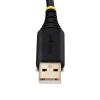 StarTech.com 6ft (1.8m) 2-Port FTDI USB to Serial RS232 Adapter Cable with COM Retention, USB to RS232 Adapter – TAA(2ft)