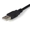 StarTech.com 6ft (1.8m) 2-Port FTDI USB to Serial RS232 Adapter Cable with COM Retention, USB to RS232 Adapter – TAA(6ft)
