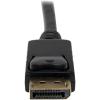 StarTech.com 6ft (1.8m) DisplayPort to VGA Cable – Active DisplayPort to VGA Adapter Cable – 1080p Video – DP to VGA Monitor Cable – DP 1.2 to VGA Converter – Latching DP Connector (DP2VGAMM6)(6 ft / 2m)