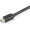 StarTech.com 6ft (2m) HDMI to Mini DisplayPort Cable 4K 30Hz – Active HDMI to mDP Adapter Converter Cable with Audio – USB Powered – Mac & Windows – Male to Male Video Adapter Cable (HD2MDPMM2M)(3 ft / 1 m)
