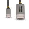 StarTech.com 6ft (2m) USB-C to HDMI Adapter Cable, 8K 60Hz, 4K 144Hz, HDR10, USB Type-C to HDMI 2.1 Video Converter Cable, USB-C DP Alt Mode/USB4/Thunderbolt 3/4 Compatible (135B-USBC-HDMI212M)(2m / 6ft)