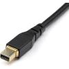 StarTech.com 6ft (2m) VESA Certified Mini DisplayPort to DisplayPort 1.4 Cable – 8K 60Hz HBR3 HDR – Super UHD mDP to DP 1.4 Cord – Slim (34 AWG) Ultra HD 4K 120Hz – Monitor/Video Cable (DP14MDPMM2MB)(3 ft / 1 m)