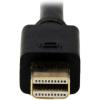 StarTech.com 6ft Mini DisplayPort to VGA Cable – Active – 1920×1200 – mDP to VGA Adapter Cable for Your Computer Monitor (MDP2VGAMM6B) Black(10 ft)