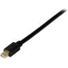 StarTech.com 6ft Mini DisplayPort to VGA Cable – Active – 1920×1200 – mDP to VGA Adapter Cable for Your Computer Monitor (MDP2VGAMM6B) Black(3 ft)