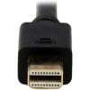 StarTech.com 6ft Mini DisplayPort to VGA Cable – Active – 1920×1200 – mDP to VGA Adapter Cable for Your Computer Monitor (MDP2VGAMM6B) Black(6 ft)