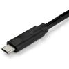 StarTech.com 6ft/2m USB C to VGA Cable – 1920×1200/1080p USB Type C to VGA Video Active Adapter Cable – Thunderbolt 3 Compatible – Laptop to VGA Monitor/Projector – DP Alt Mode HBR2 (CDP2VGAMM2MB)(3.3 feet)