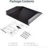 StarTech.com 8 Port Fast Ethernet Switch – 10/100 Desktop Wall Mount Network Switch – 8-Port 10/100 Desktop Switch (DS81072)
