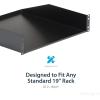 StarTech.com 8 Port Fast Ethernet Switch – 10/100 Desktop Wall Mount Network Switch – 8-Port 10/100 Desktop Switch (DS81072)