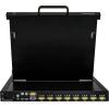 StarTech.com 8 Port Rackmount KVM Console w/ 6ft Cables – Integrated KVM Switch w/ 17″ LCD Monitor – Fully Featured 1U LCD KVM Drawer- OSD KVM – Durable 50,000 MTBF – USB + VGA Support (RKCONS1708K)
