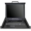 StarTech.com 8 Port Rackmount KVM Console w/ 6ft Cables – Integrated KVM Switch w/ 17″ LCD Monitor – Fully Featured 1U LCD KVM Drawer- OSD KVM – Durable 50,000 MTBF – USB + VGA Support (RKCONS1708K)