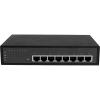 StarTech.com 8 Port Unmanaged Industrial Gigabit Power Over Ethernet Switch – 802.3af/at PoE+ Switch – Wall Mountable – PoE Network Switch (IES81000POE),Black